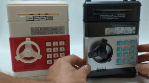 Сейф копилка  Как сменить пароль