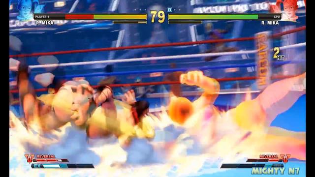 Street Fighter 5 mods R Mika Dark Prison SSR смотреть онлайн