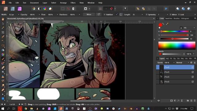 Artist Reacts To Comic Book Art Monster MD Pt. 1 смотреть онлайн