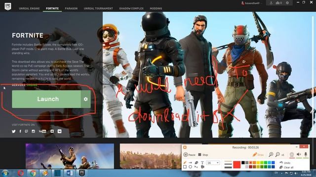 How To Download Fortnite in WINDOWS/MAC.OS смотреть онлайн