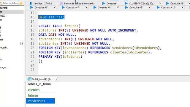 MYSQL / Maria DB - Criação de tabelas, adição, remoção, modificação de atributos смотреть онлайн