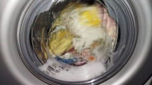 Стирка кухонных полотенцев. Хлопок 95°1200 об/мин + интенсивная.