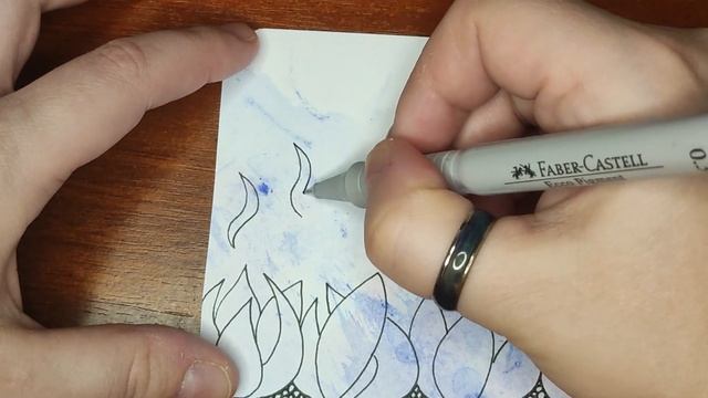 Рисую зентангл Nafelo Evcke смотреть онлайн