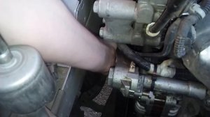 Замена приводного ремня пежо 408