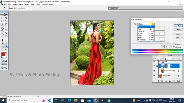 Background B&W Effects in Photoshop | Photoshop me Background ko B&W Kaise Kare смотреть онлайн