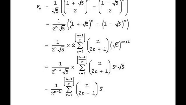 Fibonacci numbers смотреть онлайн