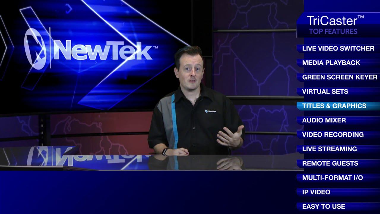 NEWTEK TRICASTER - ОСНОВНЫЕ ФУНКЦИИ | НА РУССКОМ ЯЗЫКЕ