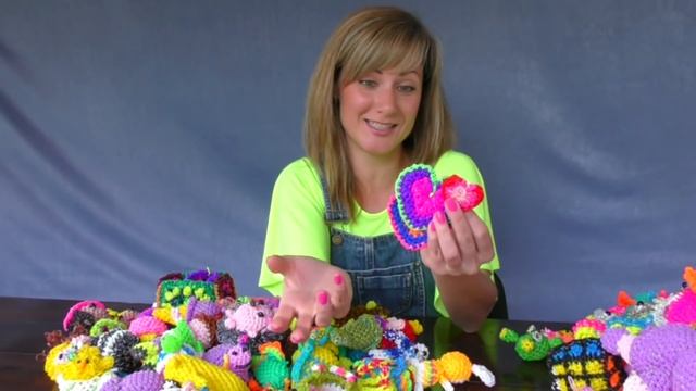 ОГРОМНАЯ КОЛЛЕКЦИЯ фигурок из резинок!+ КОНКУРС! 8 кг фигурок Лум Планет!