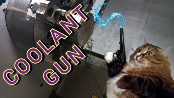 Когда лень читать инструкцию. Разбираемся с работой пистолета СОЖ через Fanuc Ladder и Электросхемы.