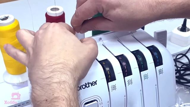 ЛУЧШИЙ ОВЕРЛОК ДЛЯ НАЧИНАЮЩИХ! // ОБЗОР НА ОВЕРЛОК БРАЗЕР // Brother 2104 // Как заправить оверлок? смотреть онлайн