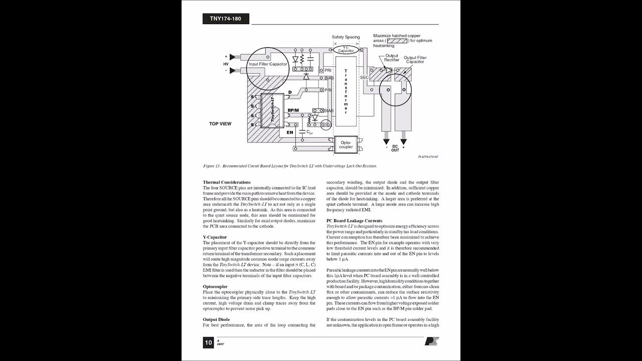 TNY176PN Datasheet