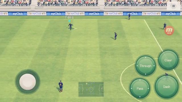 Как делать финты в PES 2018 mobile смотреть онлайн