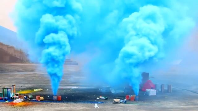 МА0510 СИНИЙ цветной дым Blue Дымовая шашка 3 дюйма 60 секунд смотреть онлайн