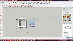 БЕТОННАЯ ЛЕСТНИЦА. Рисуем в SketchUp