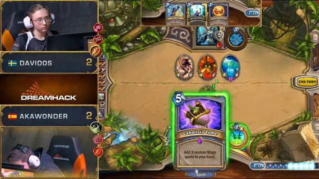 Hearthstone DreamHack AKAWonder RNG смотреть онлайн