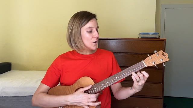 Brown Eyed Girl Tutorial (Van Morrison) // Concert & Baritone Ukulele смотреть онлайн