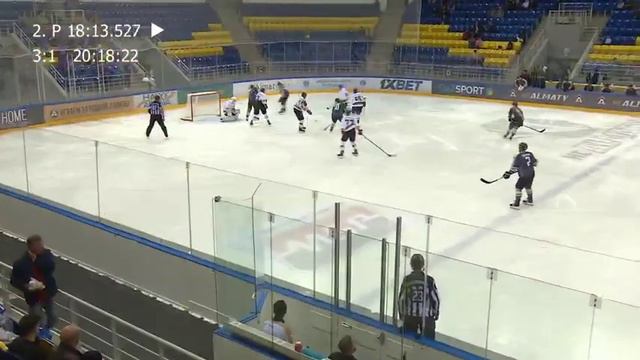 ХК "Алматы" - ХК "Астана", игра №32, ОЧРК 2019/2020, 19.09.2019 смотреть онлайн