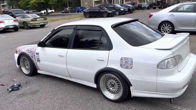 2002 Toyota Corolla Widebody Fender Flares! смотреть онлайн
