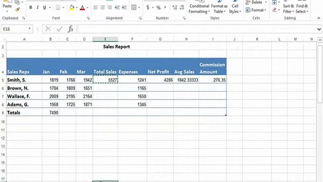 Using Paste Options in Excel 2013 смотреть онлайн