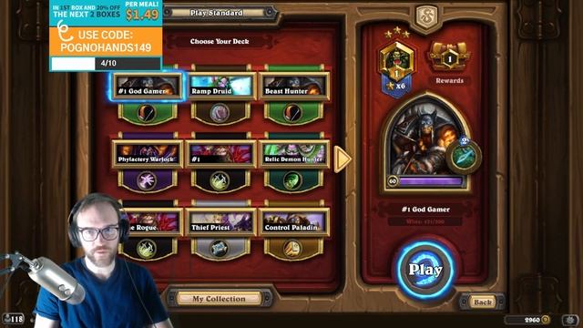 ⭐ Beat Hunter! Murder at Castle Nathria - Hearthstone смотреть онлайн