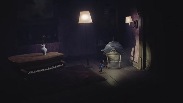 [Little Nightmares] - PIANO ROOM PUZZLE Solution in The Residence DLC 3 смотреть онлайн