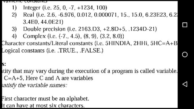 FORTRAN Introduction | Character sets | Constant | Variable смотреть онлайн