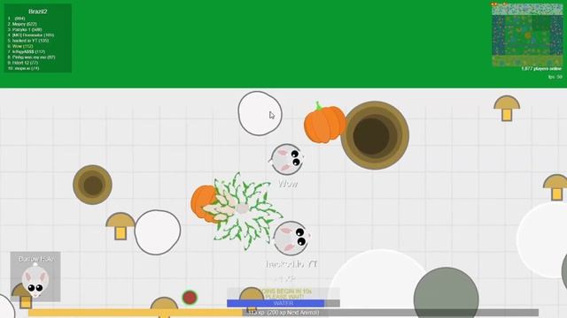LEGENDARY XP GLITCH WITH PUMPKINS | Pumpkin Update in Mope! смотреть онлайн