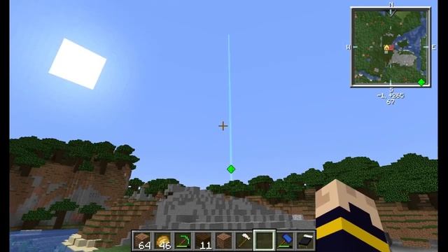 VoxelMap Mini Map 1.14 Minecraft Demonstration and Review [Fabric] смотреть онлайн