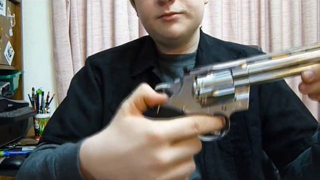 KWC Licensed Colt .357 Python Gas Revolver Review смотреть онлайн