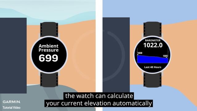 Tutorial - fēnix 6 Pro Solar: Barometric Altimeter Calibration смотреть онлайн