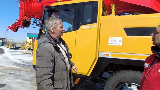 Обзор автомобильного крана Sany STC300T5 (с спальным местом) смотреть онлайн