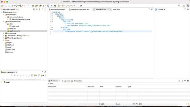 How to integrate Java Spring Boot application with Keycloak using OIDC? смотреть онлайн