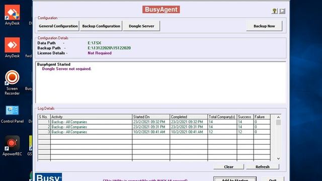 Busy Accounting Software Lecture With How to Take Backup смотреть онлайн