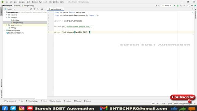#19 Selenium with Python | Selenium Navigations methods - Back, Forward, Refresh смотреть онлайн