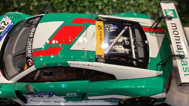 1/18 AUTOart Audi R8 LMS 24H Nurburgring 2017 Winner #29 81701 смотреть онлайн