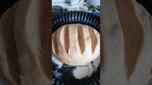 Хлеб - булка из обойной цельнозерновой муки/Полезный и вкусный вариант хлеба #полезно