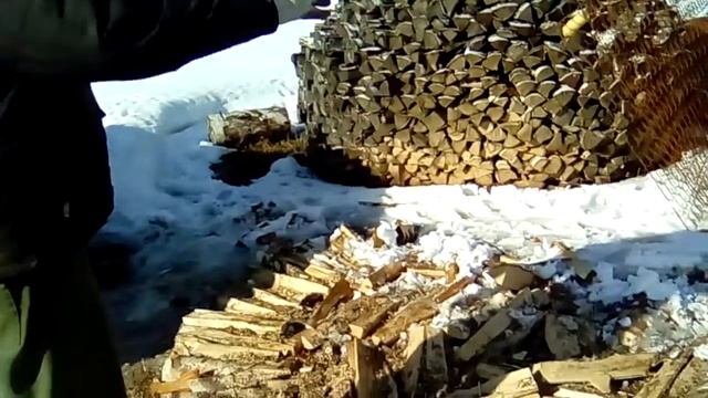 Укладка дров. смотреть онлайн