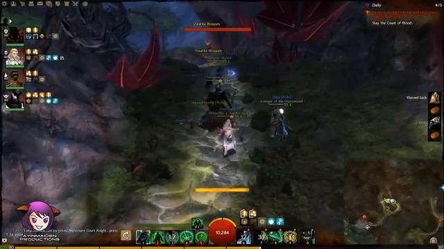 Guild Wars 2 - Group Dungeon - Twilight Arbor (Path 2) смотреть онлайн