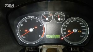 Бегущие символы на дисплее Форд Фокус 2 дорестайл. Устранение дефекта.