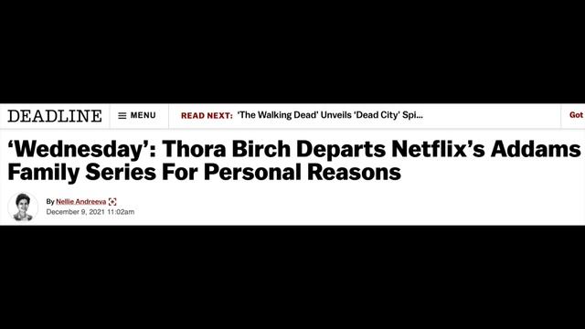 Christina Ricci's 'Wednesday' Character Revealed
