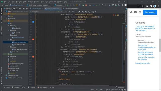 Flutter Practice: Save Form Data Using Provider смотреть онлайн