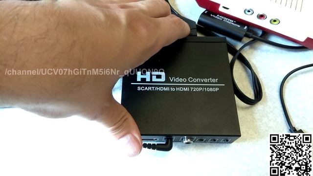 Переходник SCART на HDMI