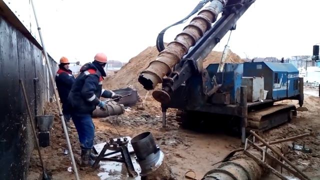 Устройство буронабивных свай смотреть онлайн