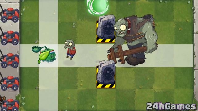 Plants vs Zombies 2 Mod Gargantuar Modern Day VS ALL CANNON Plants Power-Up! WIN The Game! смотреть онлайн