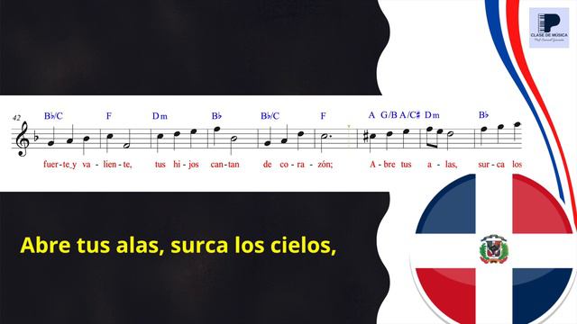 [Corregido] CANTO A LA PATRIA - Juan Luis Guerra - Karaoke Pista + PARTITURA Melodía para DESCARGAR смотреть онлайн