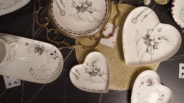 Lefard. ? Следуй за белым кроликом! Коллекция посуды из фарфора «Wonderland» смотреть онлайн