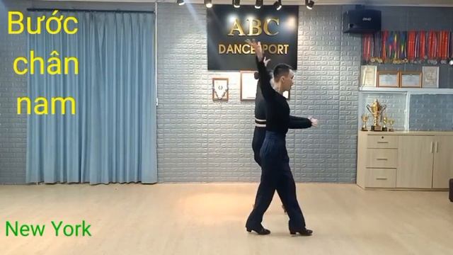 CHACHACHA BƯỚC NEW YORK /#khieuvu #latin #Chachacha #Samba #rumba #Pasodoble ##jive
