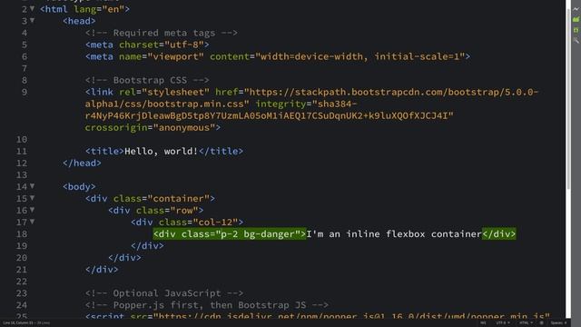 Flex - Bootstrap 5 Alpha Responsive Web Development and Design смотреть онлайн