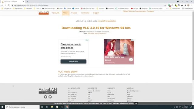 Cómo descargar e instalar VLC MEDIA PLAYER para Windows, 32 y 64 bits, Última Versión. смотреть онлайн