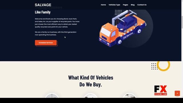 Salvage - Remanufacturer WordPress Theme repair car car services смотреть онлайн